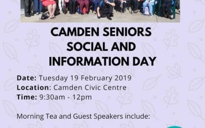 Camden Seniors Social and Information Day